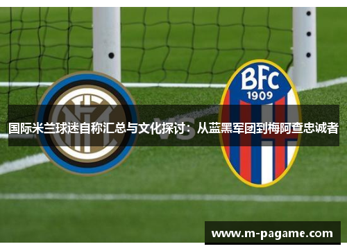 国际米兰球迷自称汇总与文化探讨：从蓝黑军团到梅阿查忠诚者